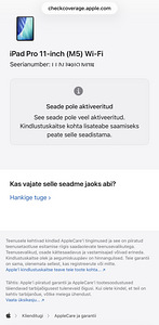 Apple iPad Pro 11 M5 256GB WiFi SpB Uus, kinnises pakendis (4 foto / 4)