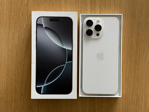 Apple iPhone 16 Pro Max White Ti 256GB uueväärne! Garantii (1 foto / 9)