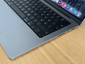 Apple Macbook Pro 14 M1 Pro 16/512GB SpG SWE, heas korras! (4 foto / 8)