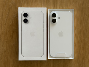 Apple iPhone 16 White 128GB uus, aktiveerimata. Garantii (1 foto / 4)