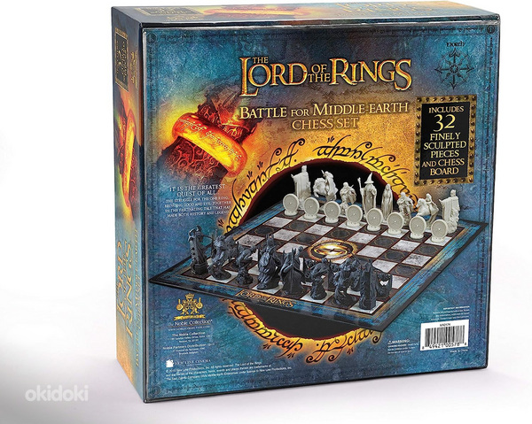 Lord of the Rings Chess Set (UUS!) (foto #1)