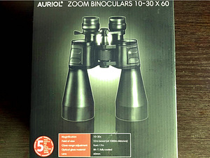Auriol Zoom Saksamaa binokkel 10-30x60 (2 foto / 6)