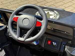 Laste elektriauto Jeep 4x4, must (4 foto / 5)