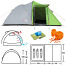 Палатка Stella3, всепогодная, серая/зеленая (фото #3)