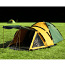 Палатка Traper 4-местная, зеленый/желтый (фото #1)