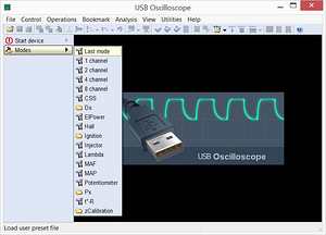 Professionaalne ostsilloskoop / motortester USB Autoscope IV (9 foto / 10)