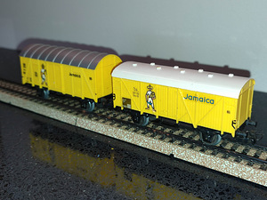 MÄRKLIN rongivagunid. 2tk. 1:87. Skaala H0 (1 foto / 4)