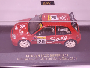 CITROEN SAXO SUPER 1600 WRC 1:43 IXO (1 foto / 4)