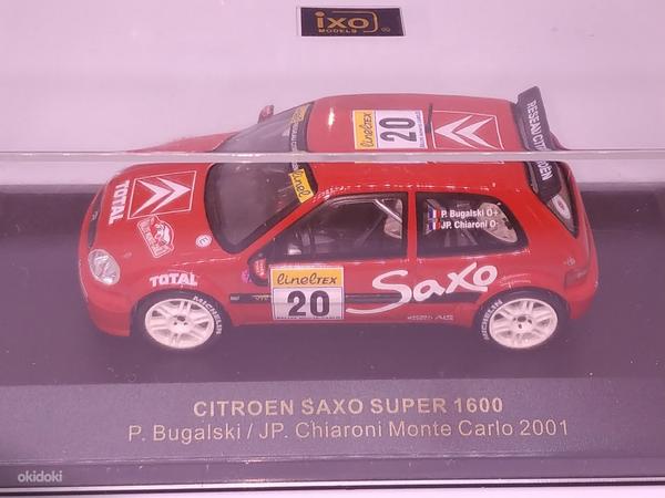 CITROEN SAXO SUPER 1600 WRC Масштаб 1:43 IXO (фото #1)