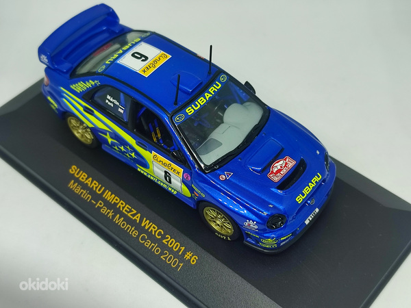 Subaru Impreza #6 WRC. Monte Carlo. Märtin. IXO RAM002 (foto #6)