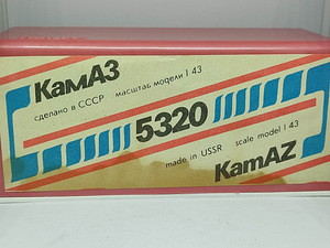 KAMAZ 5320 plastkarbis. Elekon. USSR. 1:43 (5 foto / 5)