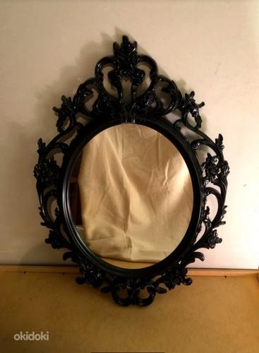 Must ornamentidega peegel (foto #1)
