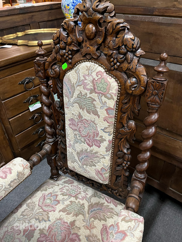Диван и 2 кресла в стиле Генриха II (фото #9)