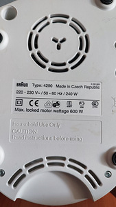 BRAUN mahlapress (3 foto / 4)