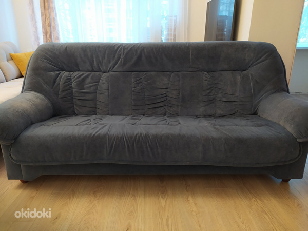 Продам б/у диван в хорошем состоянии (фото #1)