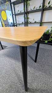 IKEA kirjutuslaud / kontorilaud, bambus, 140cmx65 cm (2 foto / 2)