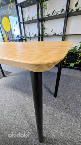 Письменный стол/офисный стол iKEA, бамбук, 140смx65 см (фото #2)