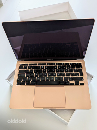 MacBook Air, roosa kuld, 2020, 13-inch M1 8GB 256GB SSD (foto #1)
