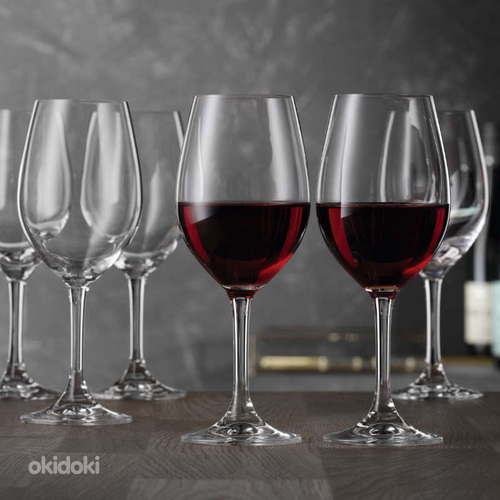 Suur punase veini klaas, kôrgus 25 cm, SPIEGELAU (foto #1)
