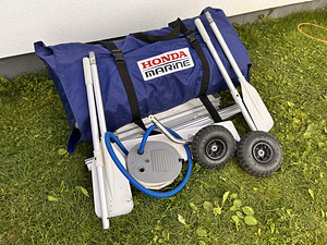 Kummipaat Honda Honwave, 3 m, alumiinium põhi (3 foto / 4)