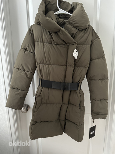 DKNY Женская теплая зимняя куртка (фото #5)