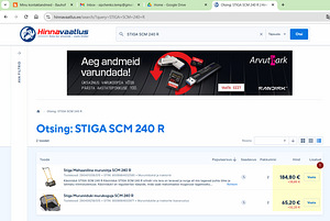 Tipptasemel mehaaniline muruniiduk Stiga SCM 240 R (4 foto / 4)