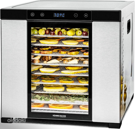 Дегидратор Rommelsbacher DA 1000 XXL, 10 решёток, как новый
