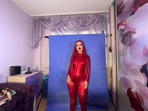 Müün Chroma key statiivil sinine 1,40m laius (1 foto / 1)