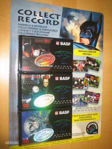 Basf аудиокассеты хром c-90 batman forever 3шт (фото #1)
