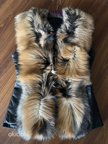 Myya naturaalne Gold Fox karusnaha vest, suurus 38