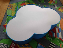 TK Lighting потолочный светильник в форме облака для детской комнаты Cloud
