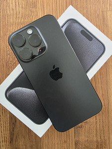 iPhone 15 Pro 256GB Black в идеальном состоянии (1 фото из 2)