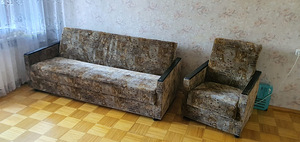 Müüa diivanvoodi ja 2 tugitooli CLASSIC. (1 foto / 4)