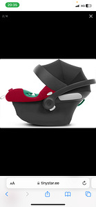 Cybex Aton B2 turvahäll + isofix alus. 0-13kg (2 foto / 4)