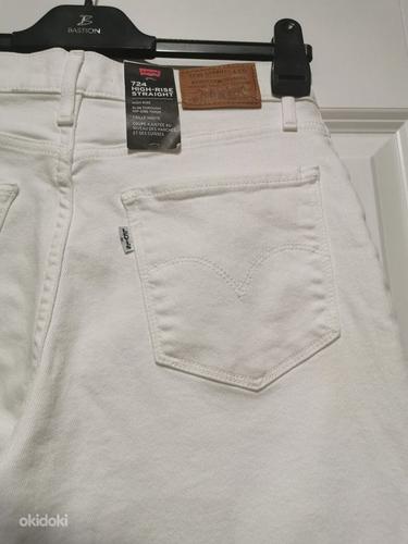 Uus Levi's valged teksapüksid 29 (foto #3)