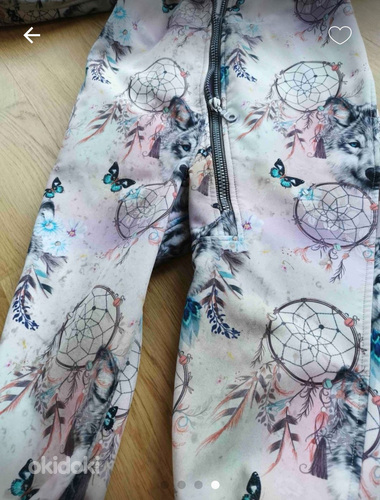Softshell kombinesoon kombe s.92 tüdrukule