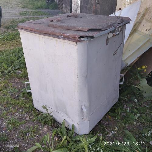Контейнер для мусора из стали (фото #1)