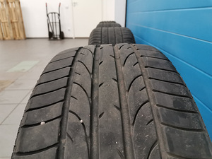 BMW Style 117 17 дюймовые диски с шинами Potenza (7 фото из 7)