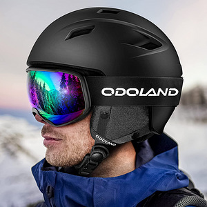 Kiiver Odoland Ski Helmet ja prillid (komplekt) S (2 foto / 3)