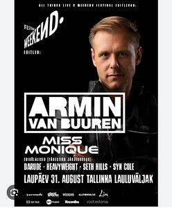 Armin van Buuren Piletid/ билеты (1 foto / 1)