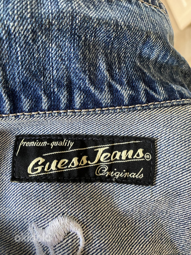 Guess джинсовая куртка, размер XS/S (фото #2)