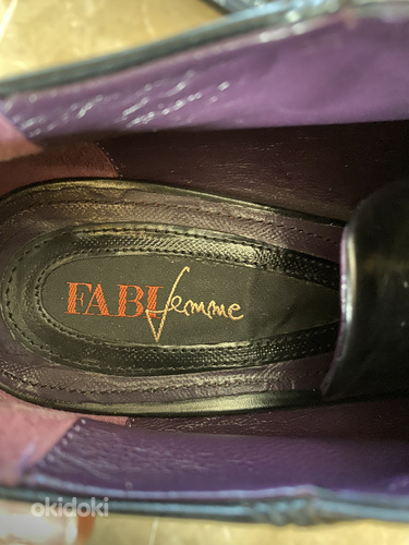 FABI кожаные туфли, размер 40 (фото #6)