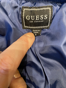 Guess jakk sügis-kevad, 6-aastastele (5 foto / 6)