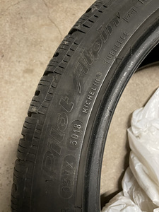 Ламель шины Michelin Pilot Alpin M+S 225/40/18 (6 фото из 7)