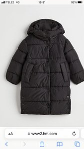 H&m talvemantel 122 (1 foto / 2)