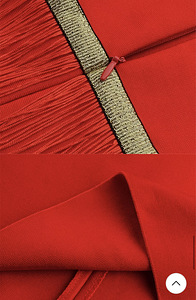 Punane kleit bandage (3 foto / 4)