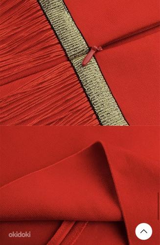 Красное платье повязка (фото #3)