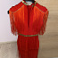 Бандажное красное платье XS / S (фото #2)