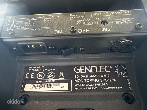 Monitorkõlar GENELEC 8040A (foto #5)