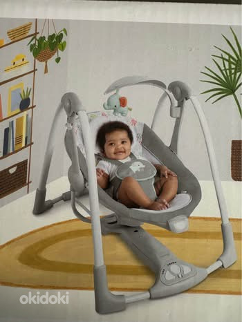 Шезлонг-качалка для малыша INGENUITY kiik